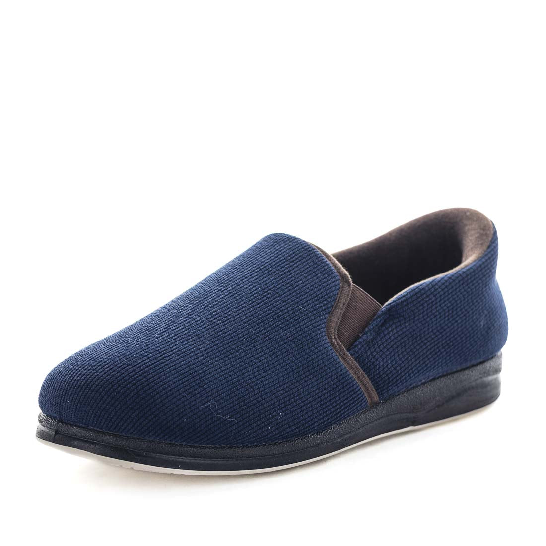ぽ*ち様  slipper ✖️SHIPS ネイビー　7 PANDA | Emerson STEPPINS - Navy/Brown – Wrench's Footwear
