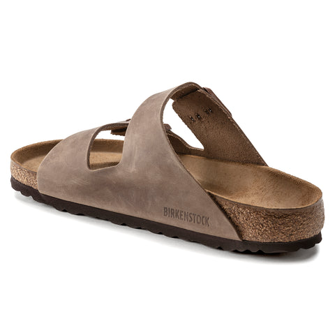 Birkenstock Arizona Tabacco Brown Oiled Leather Regular in Tabacco Brown