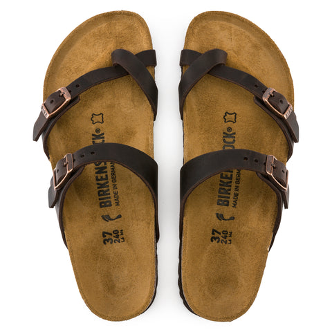 Birkenstock Mayari Habana Oiled Leather Regular in Habana