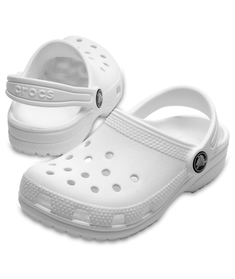 Crocs Classic Clog Kids - White in White