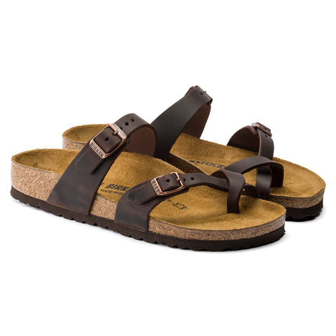 Birkenstock Mayari Habana Oiled Leather Regular in Habana