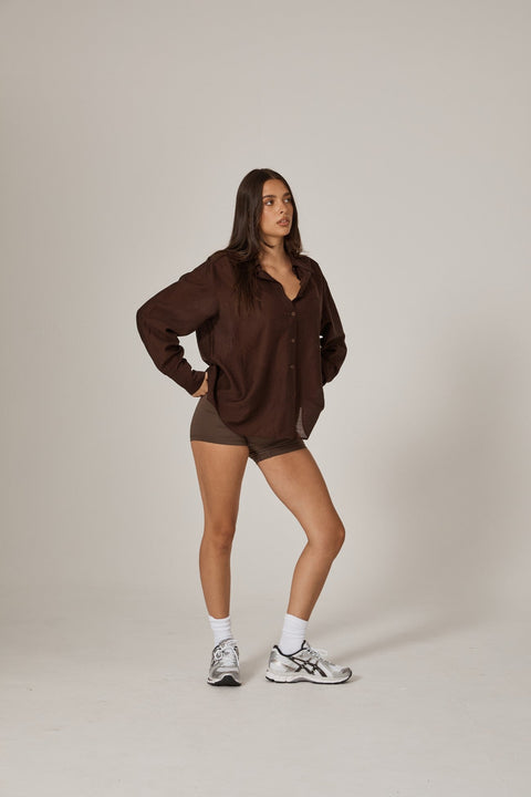 RAEF The Label Lennox Relaxed Shirt in Single