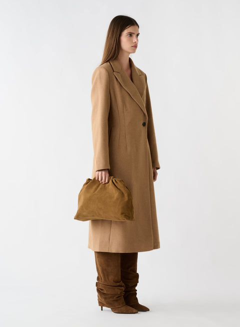 Esmaee Eternal Coat - Camel in Camel