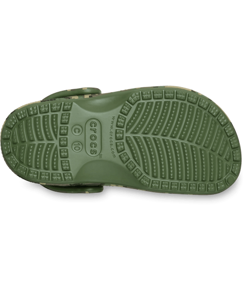 Crocs Classic Camouflage Clog Toddlers - Army Green/Multi in Army Green/Multi