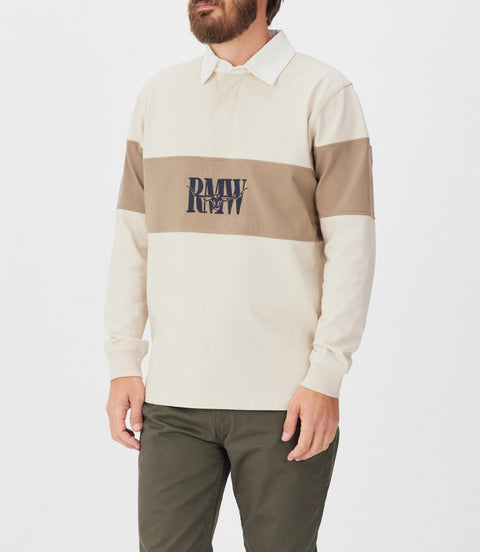 R.M.Williams Heritage rugby in Sand brown