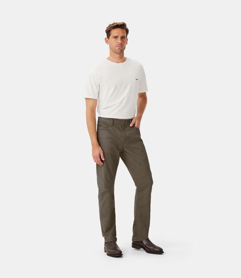 R.M.Williams Ramco 5 pocket jean in Silt