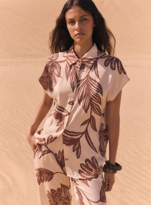 Esmaee Dune Shirt - Dune in Dune