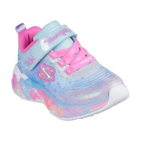 Skechers ETERNAL HEART LIGHTS in Light Blue/Multi