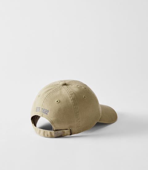 R.M.Williams Script Longhorn cap in Mud