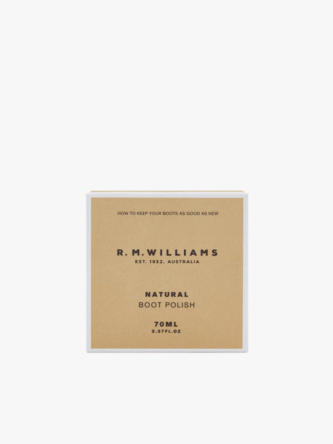 Stockman's boot polish - Natural