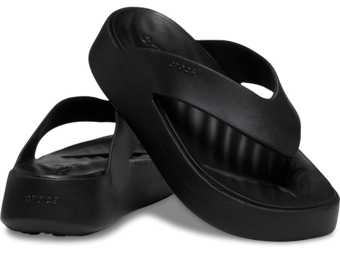 Crocs Getaway Platform Flip in Black