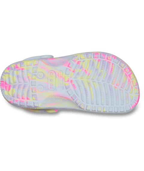 Crocs Classic Marbled Clog Kids - Sky Ice/Multi in Sky Ice/Multi