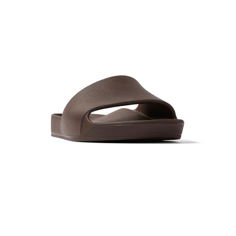 Archies Footwear Arch Support Slides - Classic - Brown in Single