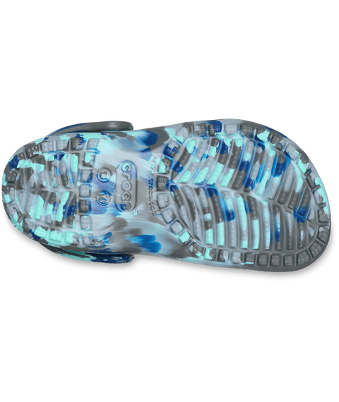 Crocs Classic Marbled Clog Toddlers - Carbon/Multi in Carbon/Multi