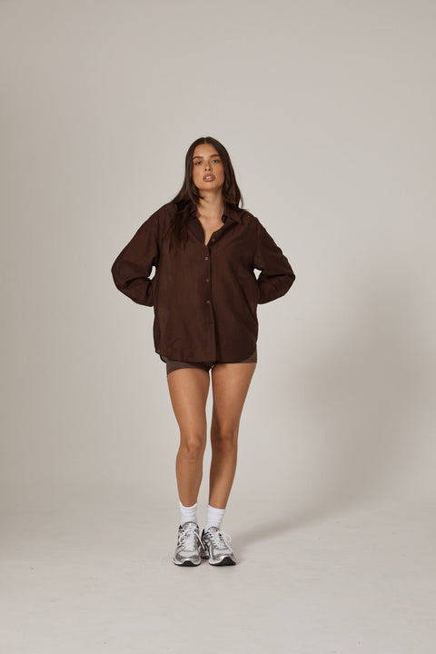 RAEF The Label Lennox Relaxed Shirt in Single