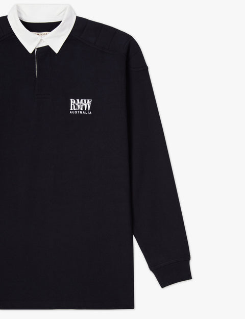 R.M.Williams Classic R.M.W rugby in Navy