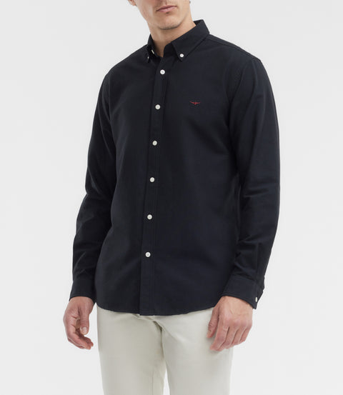 R.M.Williams Clapton Oxford shirt in Black