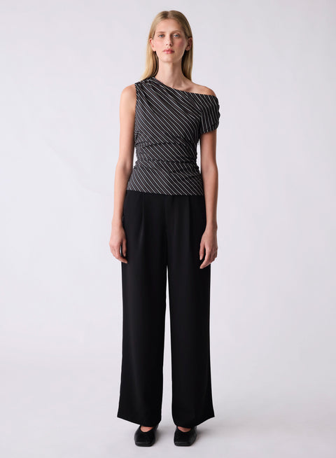 Esmaee Oneway Stripe Top - Oneway Stripe in Oneway Stripe