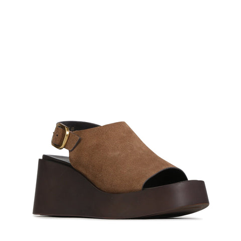 EOS ARIANI in Pecan-suede