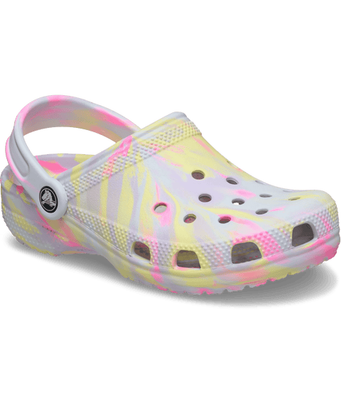 Crocs Classic Marbled Clog Kids - Sky Ice/Multi in Sky Ice/Multi