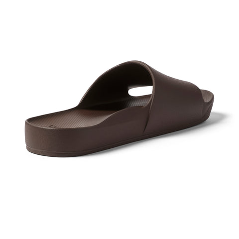 Archies Footwear Arch Support Slides - Classic - Brown in Single