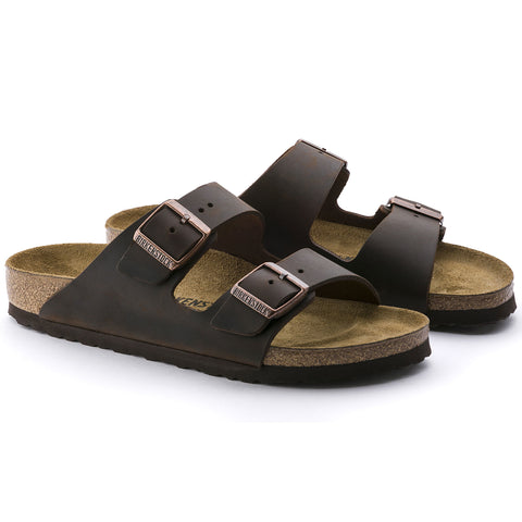 Birkenstock Arizona Habana Oiled Leather Regular in Habana