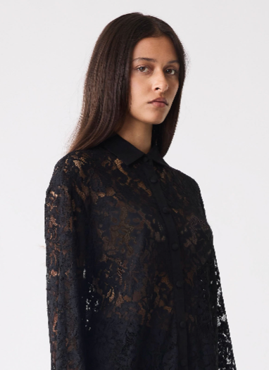 Esmaee Oasis Shirt - Black in Black