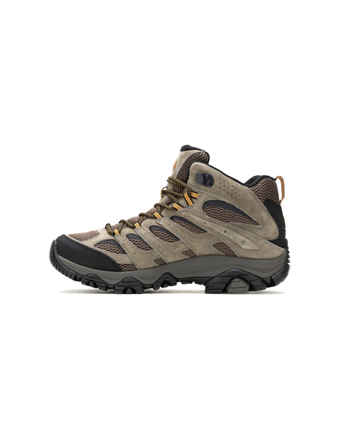 Merrell Men's Moab 3 Mid GTX in Walnut in Walnut
