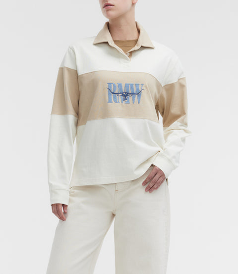 R.M.Williams Narran Heritage 3-panel rugby in Ivory