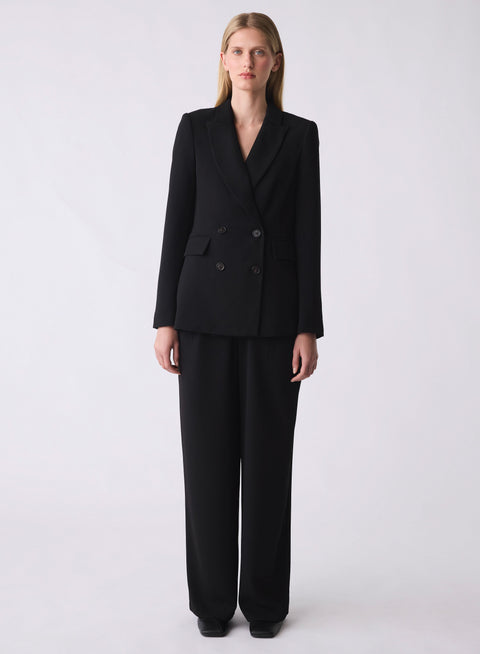 Esmaee Edge Blazer - Black in Black