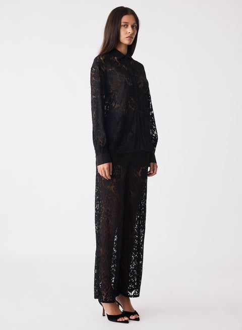 Esmaee Oasis Shirt - Black in Black