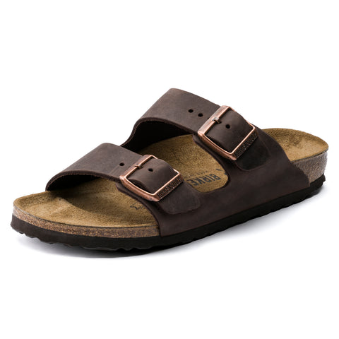 Birkenstock Arizona Habana Oiled Leather Regular in Habana