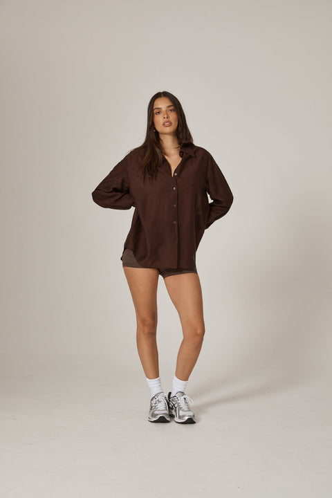 RAEF The Label Lennox Relaxed Shirt in Single