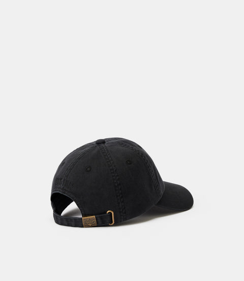 R.M.Williams Mini longhorn twill cap in Pewter