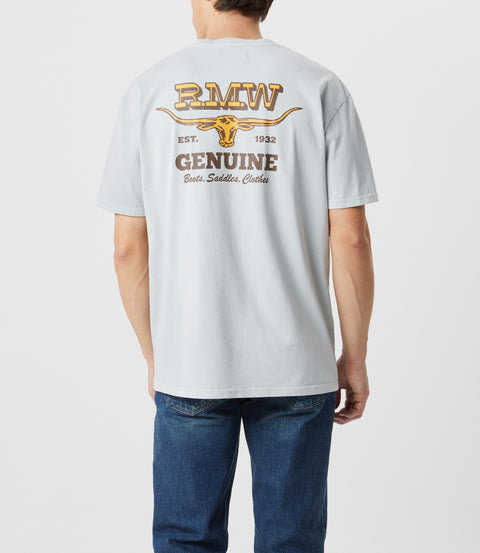 R.M.Williams Louth t-shirt in Salt