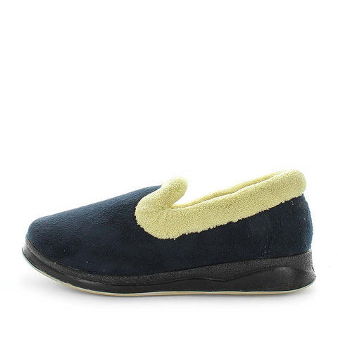 Panda Emille Slippers - Navy in Navy