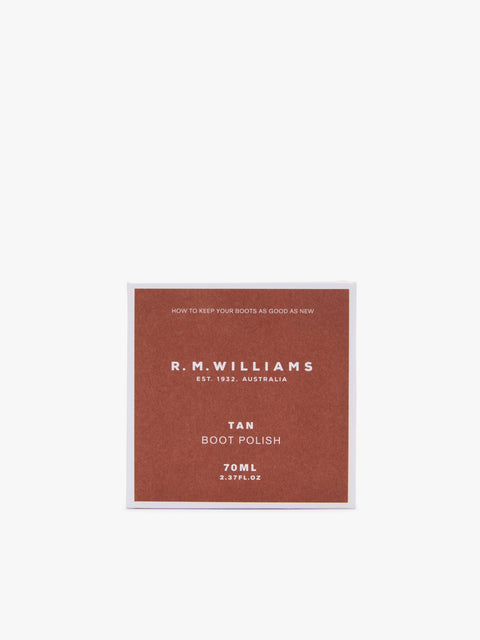 R.M.Williams Stockman's boot polish in Tan