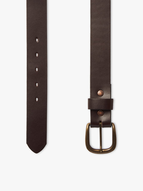 R.M.Williams Traditional belt in Chestnut