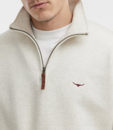 Mulyungarie quarter-zip sweatshirt - Pine