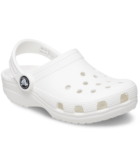 Crocs Classic Clog Toddlers - White in White