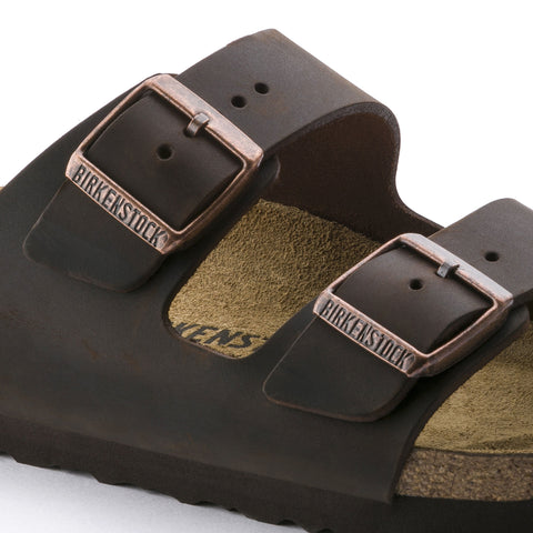 Birkenstock Arizona Habana Oiled Leather Regular in Habana
