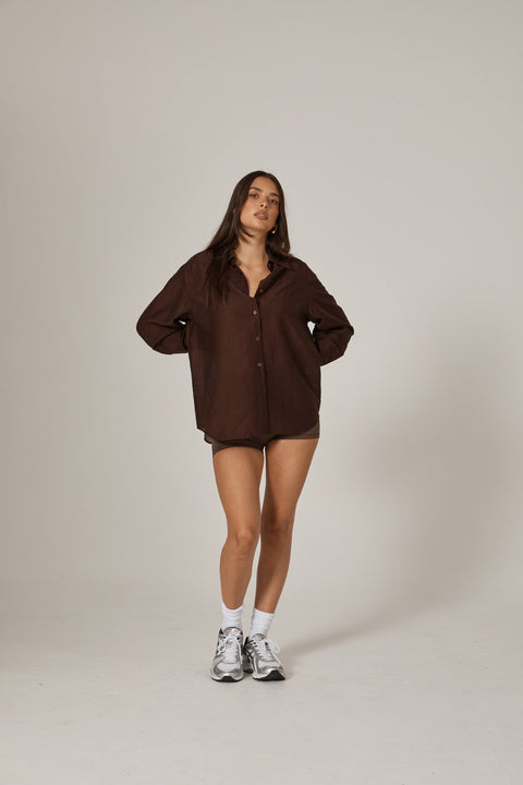 RAEF The Label Lennox Relaxed Shirt in Single