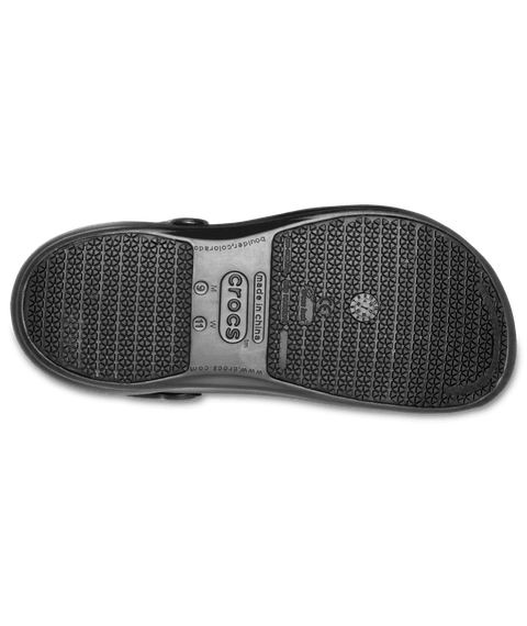 Crocs Bistro Work Clog - Black in Black