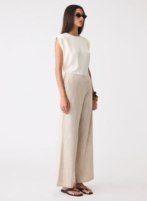 Esmaee Etch Pant - Sand in Sand