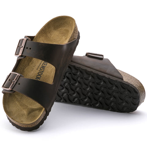 Birkenstock Arizona Habana Oiled Leather Regular in Habana