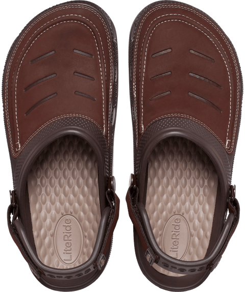 Crocs Yukon Vista II LR Clog Mens - Espresso/Mushroom in Espresso/Mushroom