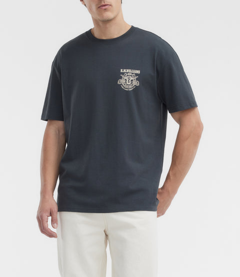 R.M.Williams Blyth t-shirt in Vintage black