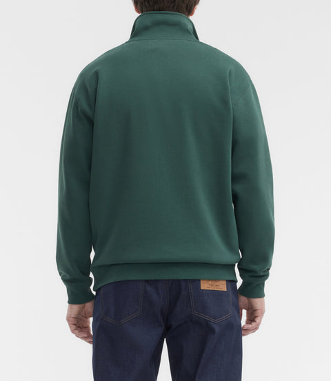 Mulyungarie quarter-zip sweatshirt - Pine