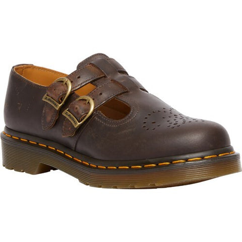 Dr. Martens 8065 MARY JANE DARK BROWN CRAZY HORSE in Dark Brown Crazy Horse