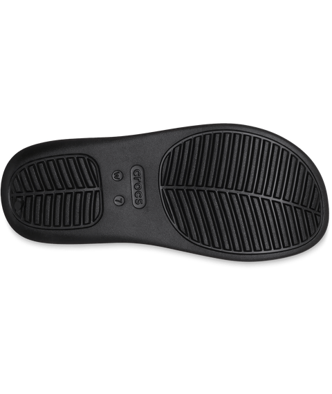Crocs Getaway Platform Flip - Black in Black